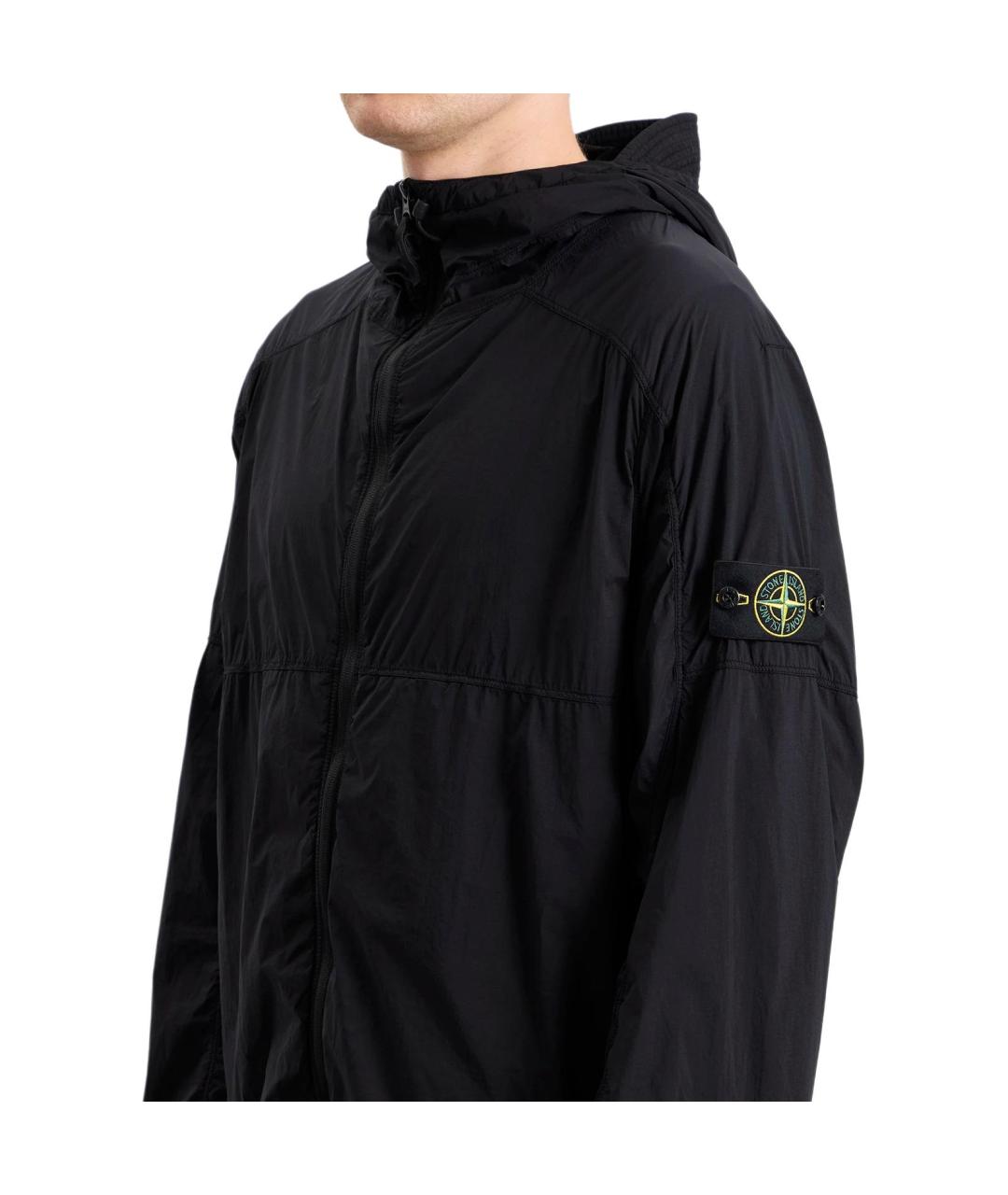 STONE ISLAND Черная куртка, фото 4