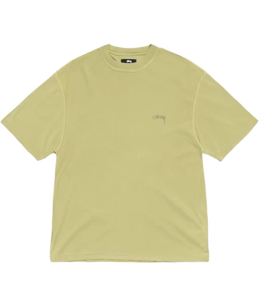 STUSSY Зеленая футболка, фото 1