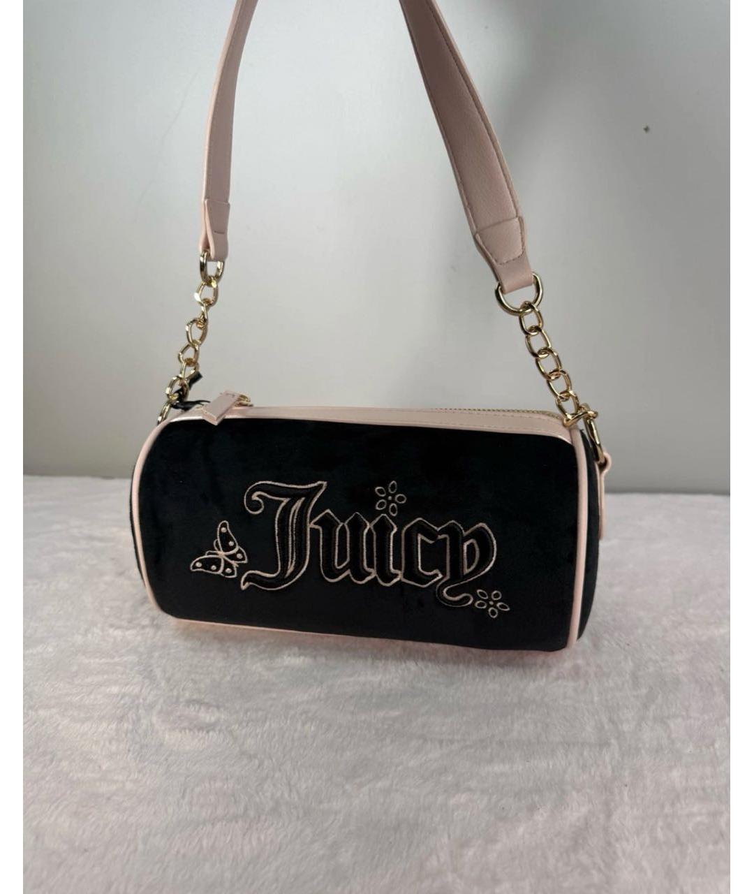 JUICY COUTURE Черная сумка с короткими ручками, фото 2