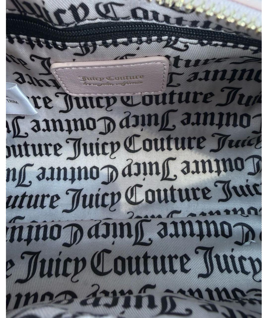 JUICY COUTURE Черная сумка с короткими ручками, фото 5