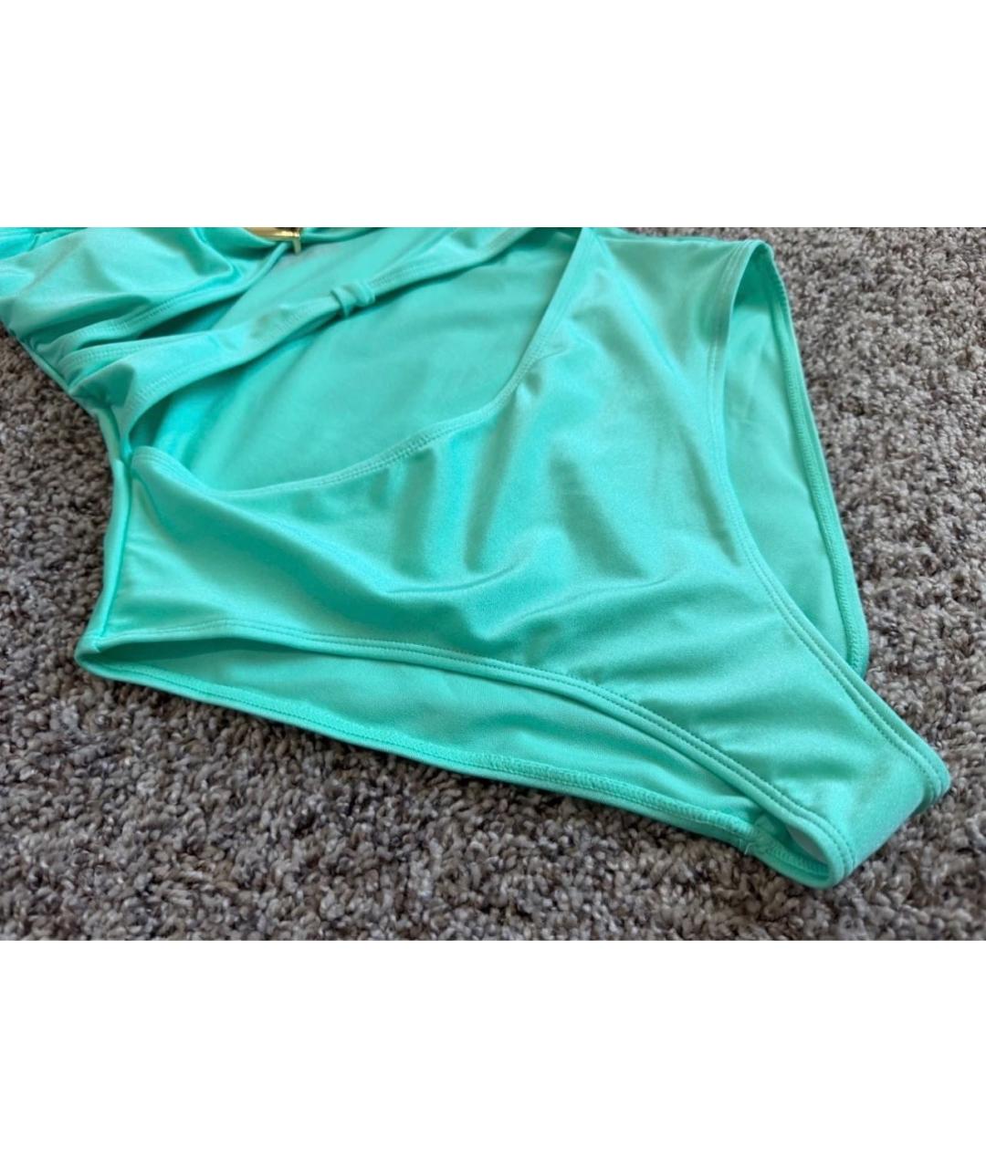 JUICY COUTURE Бирюзовый купальник, фото 4