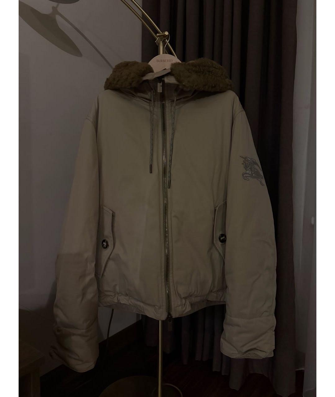 BURBERRY Бежевая куртка, фото 4