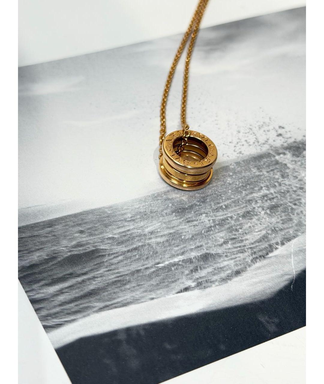BVLGARI Золотое колье из розового золота, фото 5