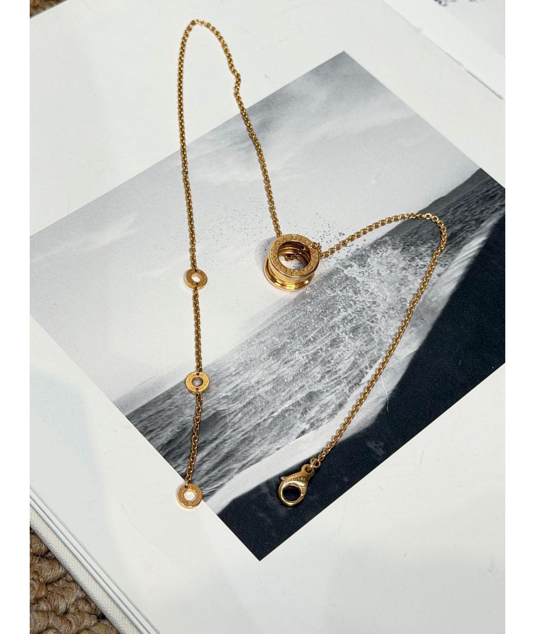 BVLGARI Золотое колье из розового золота, фото 2