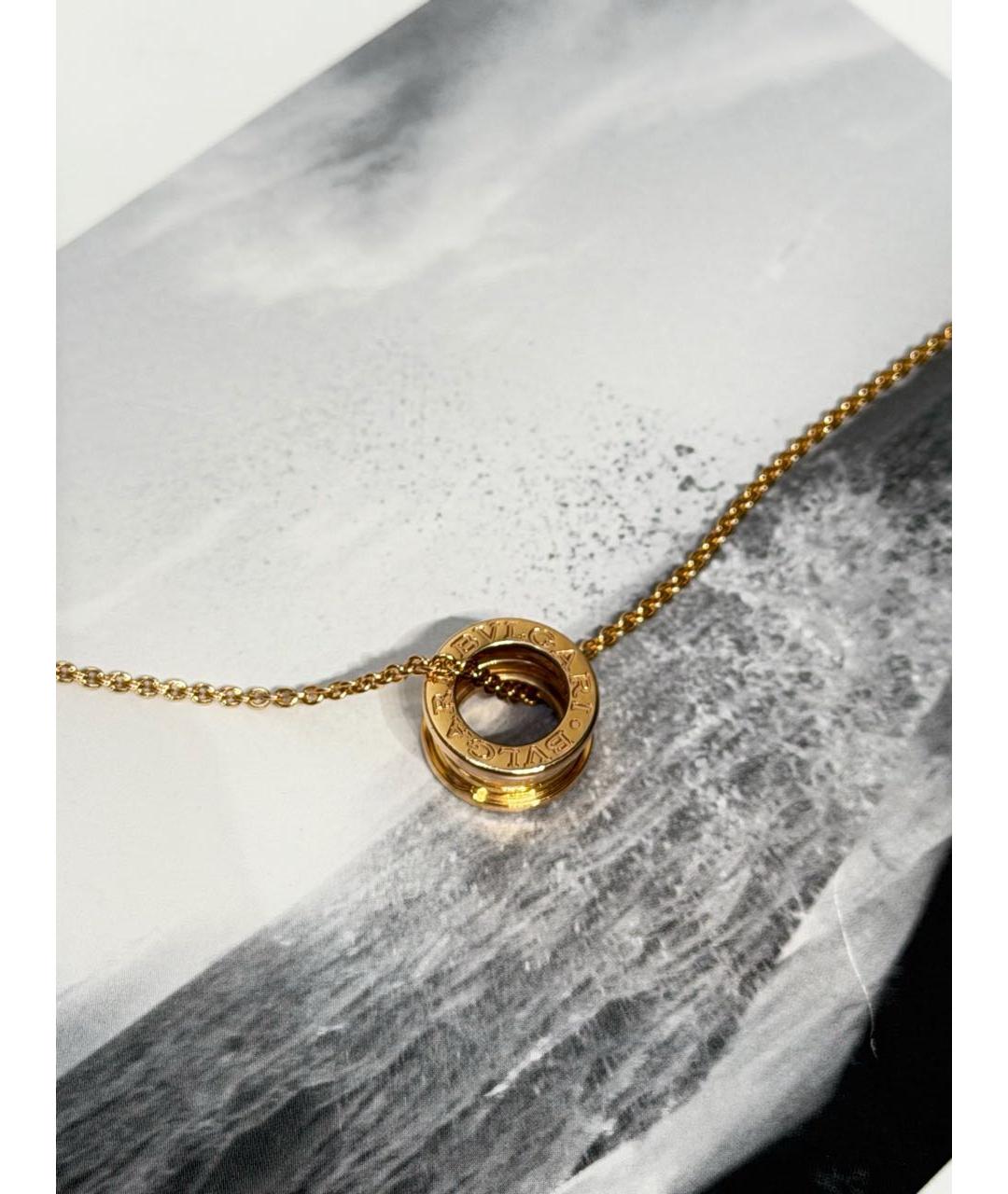 BVLGARI Золотое колье из розового золота, фото 3