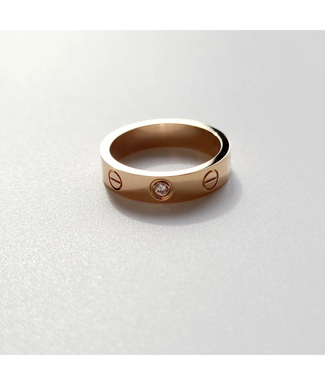 CARTIER Золотое кольцо из розового золота, фото 3