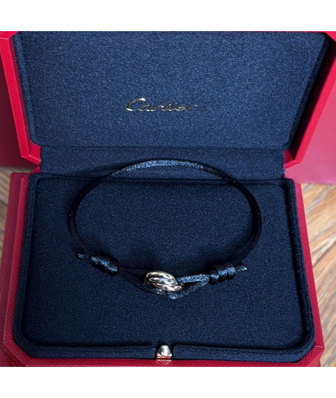 CARTIER Черный браслет из желтого золота, фото 6
