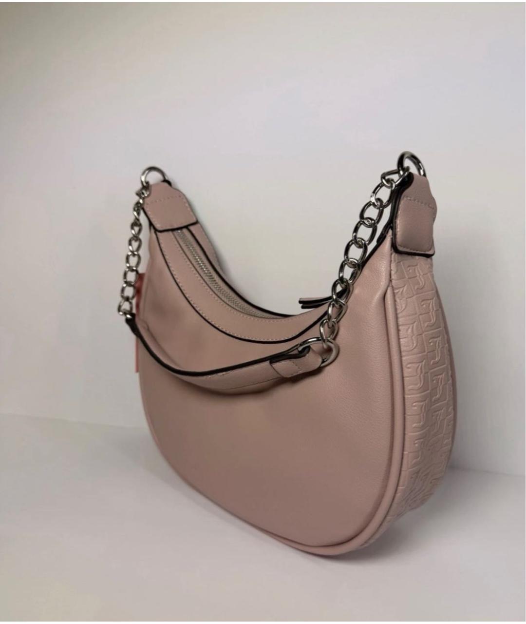 JUICY COUTURE Розовая сумка через плечо из искусственной кожи, фото 4