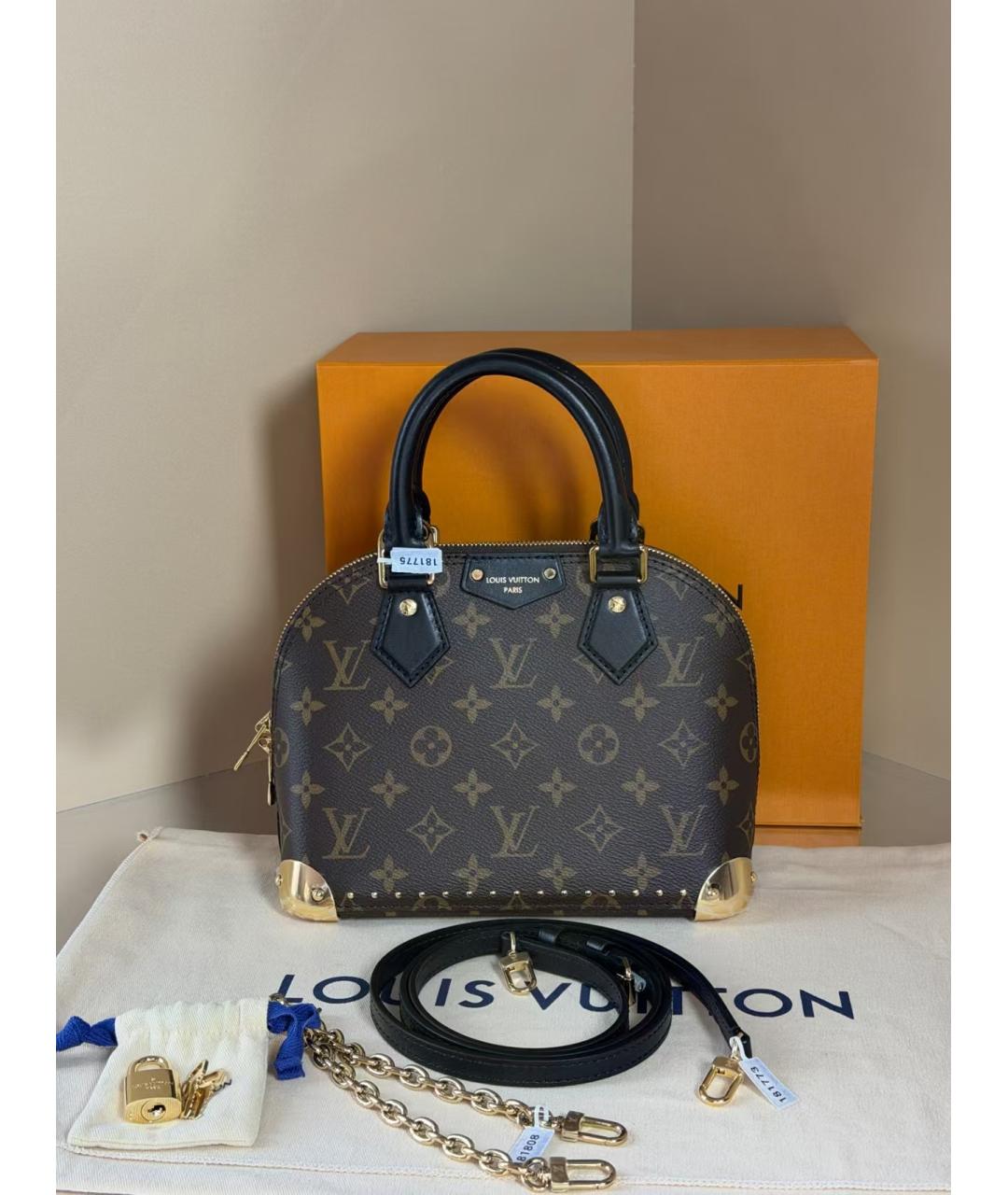 LOUIS VUITTON Коричневая сумка через плечо, фото 5