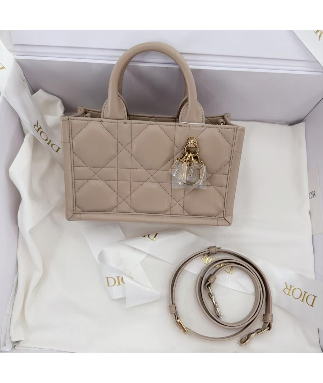 CHRISTIAN DIOR Кожаная сумка через плечо, фото 2