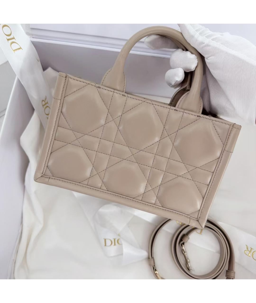 CHRISTIAN DIOR Кожаная сумка через плечо, фото 3