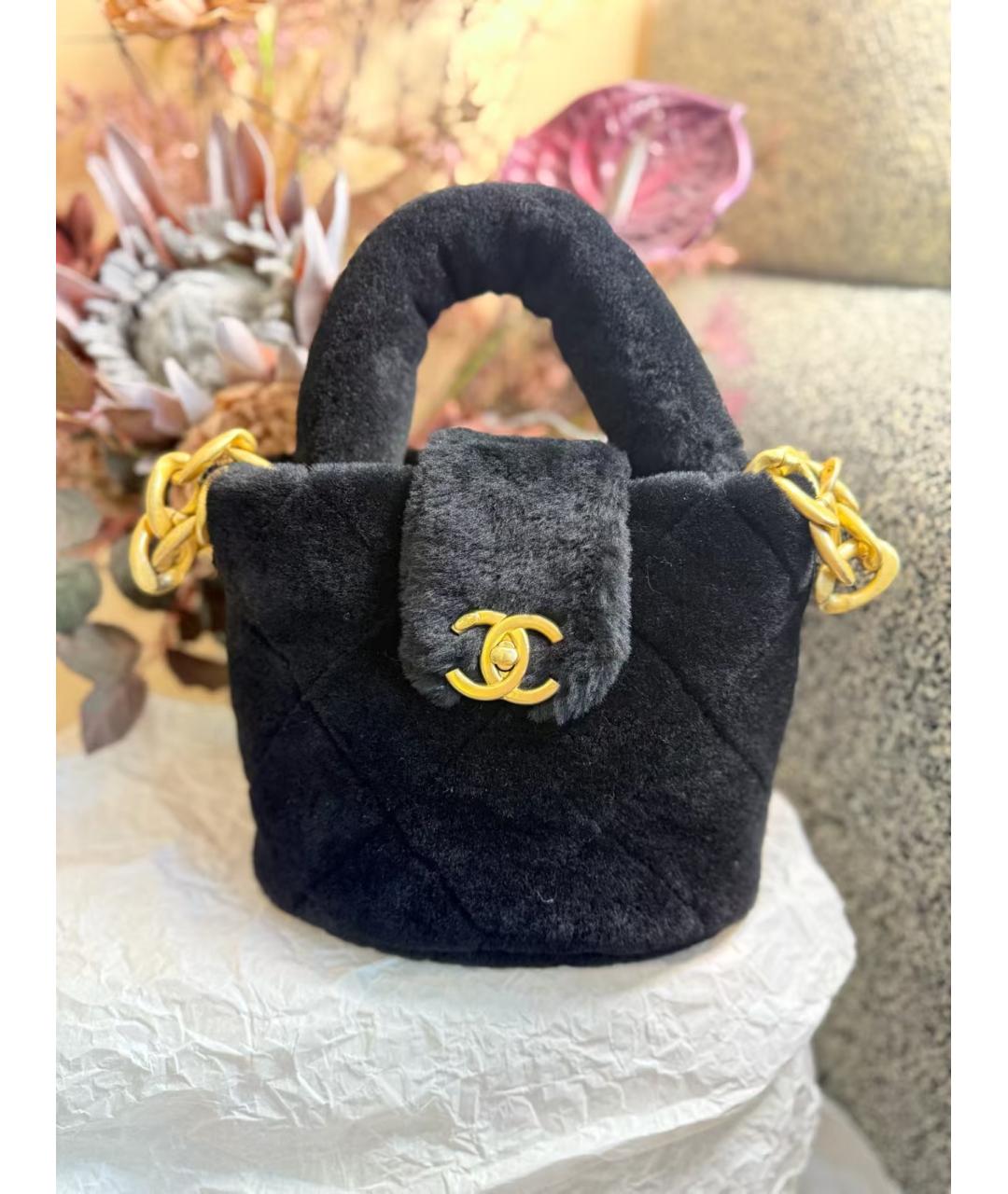 CHANEL Черная сумка через плечо, фото 2