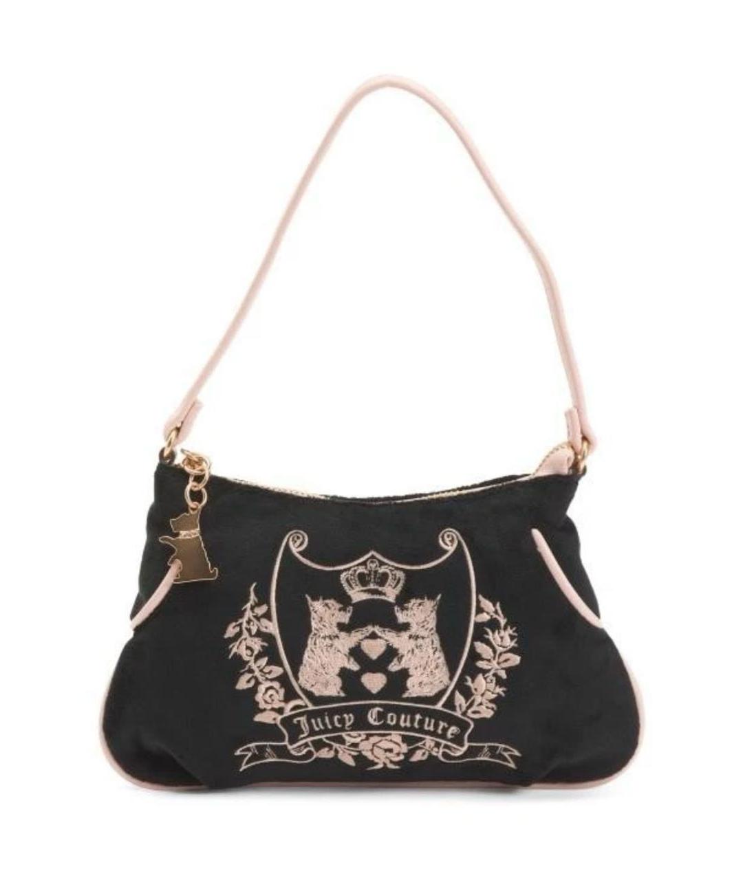 JUICY COUTURE Черная сумка через плечо, фото 1
