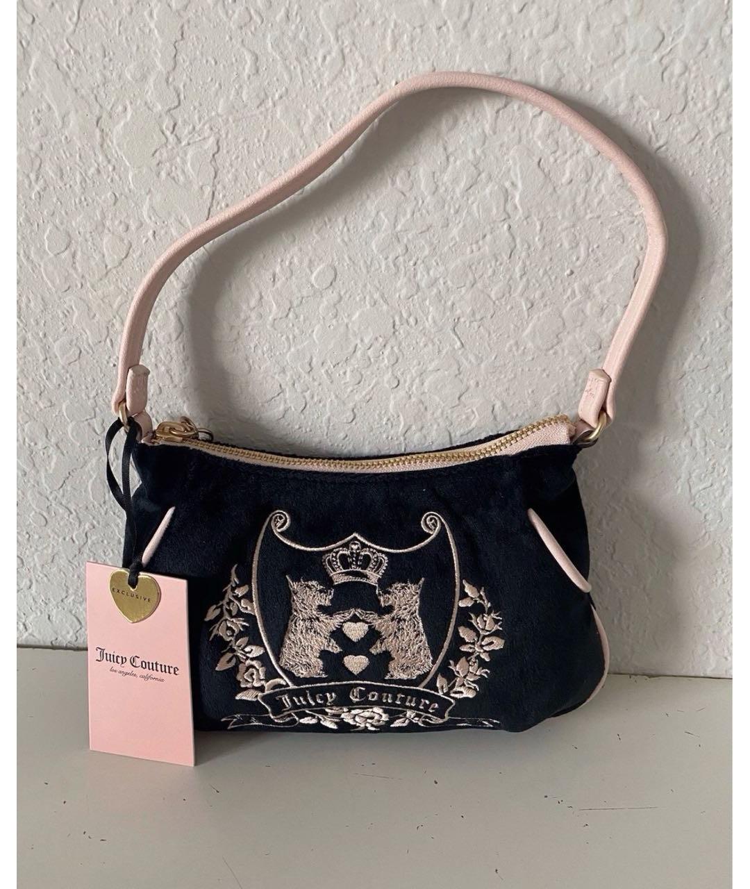 JUICY COUTURE Черная сумка через плечо, фото 2