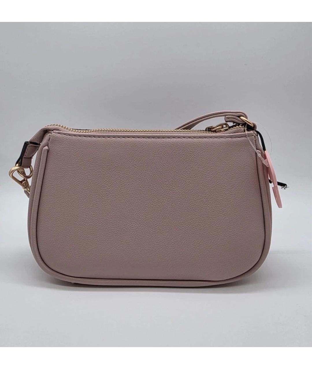 JUICY COUTURE Коричневая бархатная сумка через плечо, фото 2