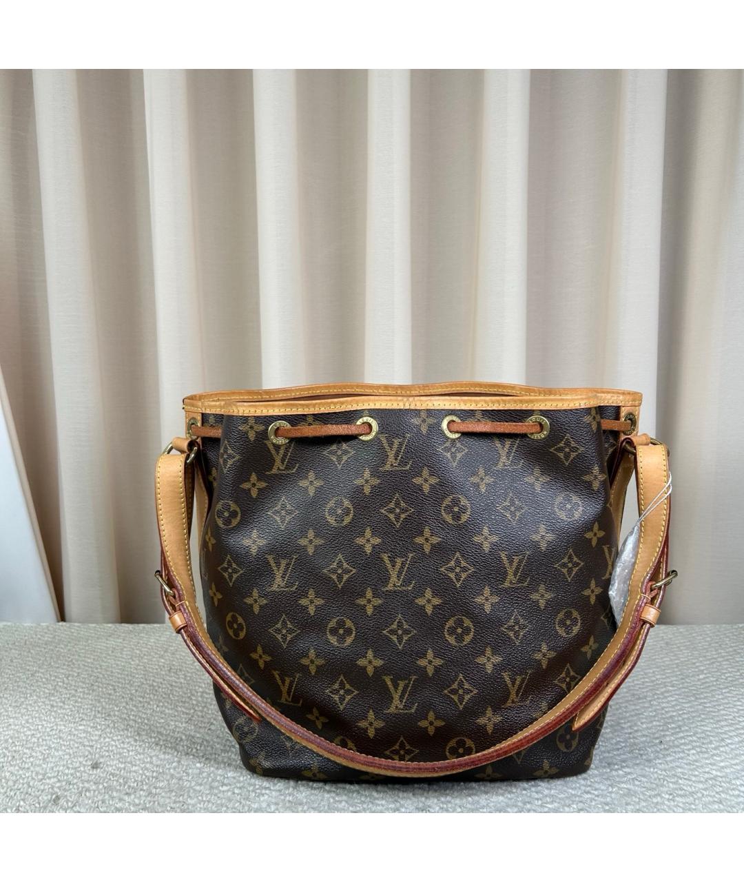 LOUIS VUITTON Коричневая сумка через плечо, фото 3