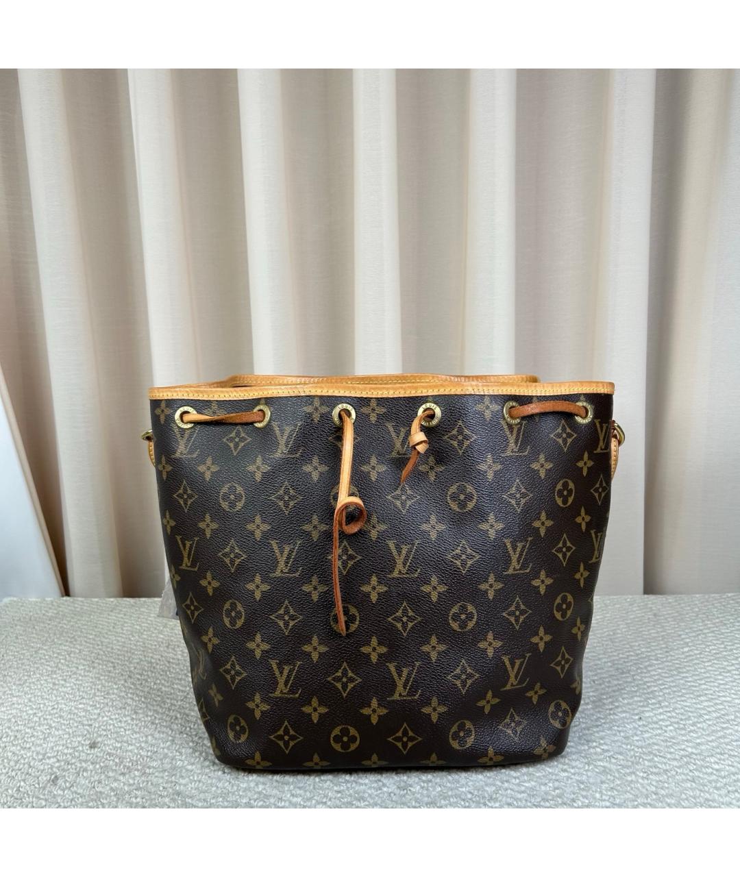 LOUIS VUITTON Коричневая сумка через плечо, фото 7