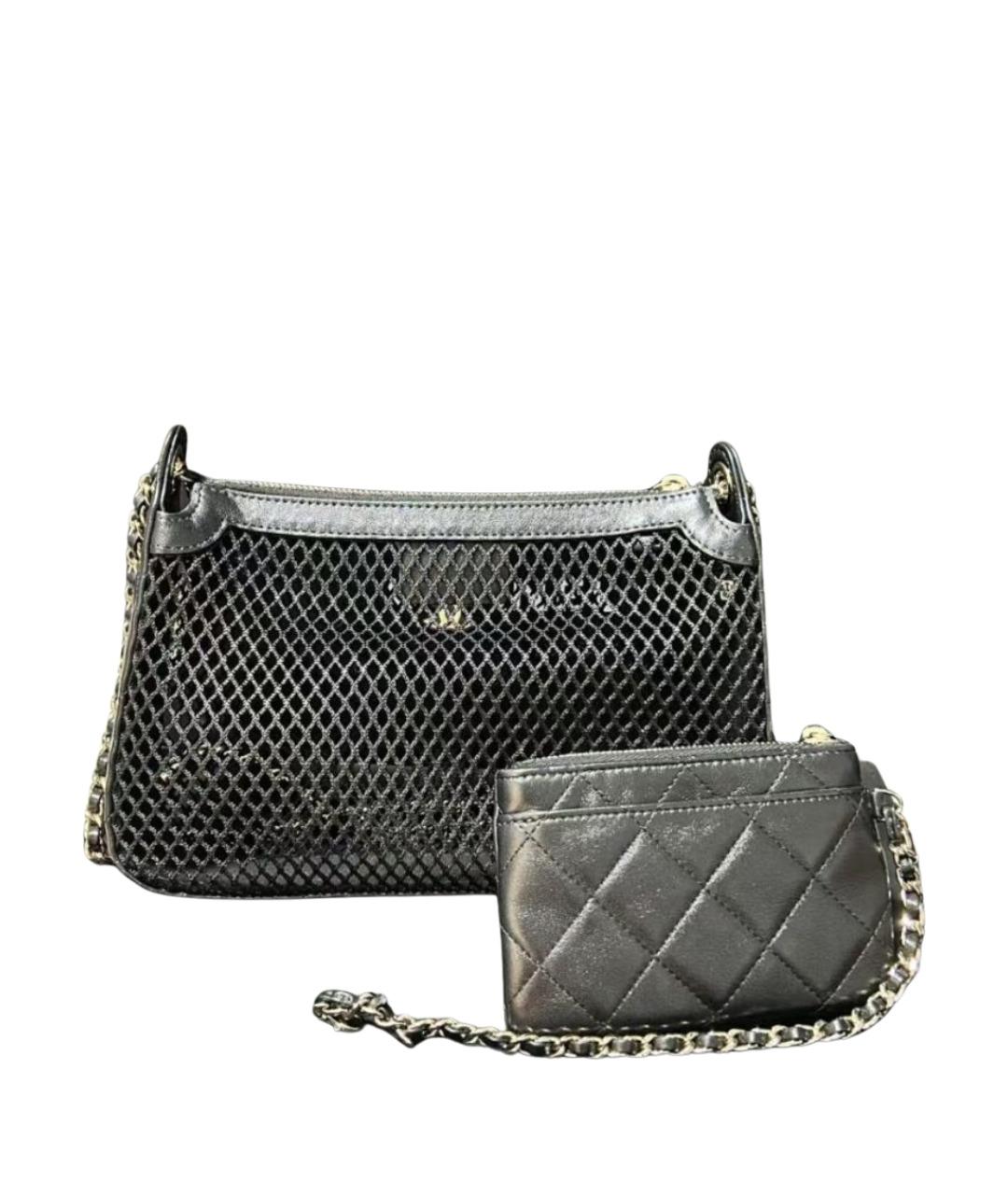 CHANEL Черная сумка через плечо, фото 1