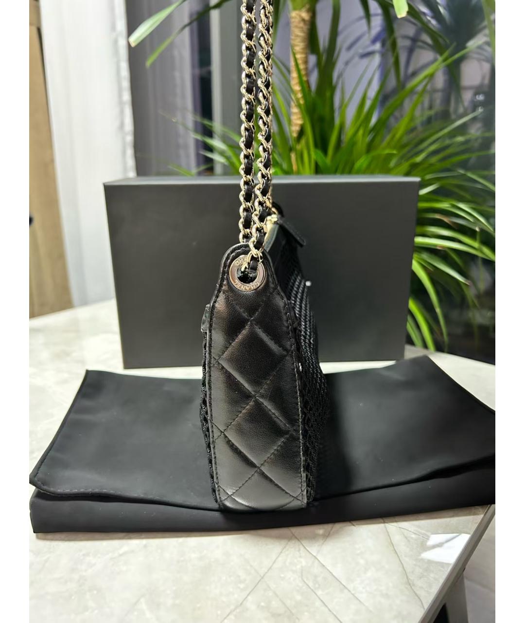 CHANEL Черная сумка через плечо, фото 2