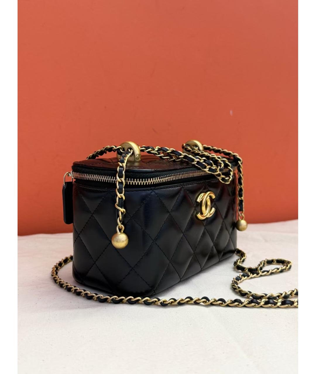 CHANEL Черная сумка через плечо, фото 2