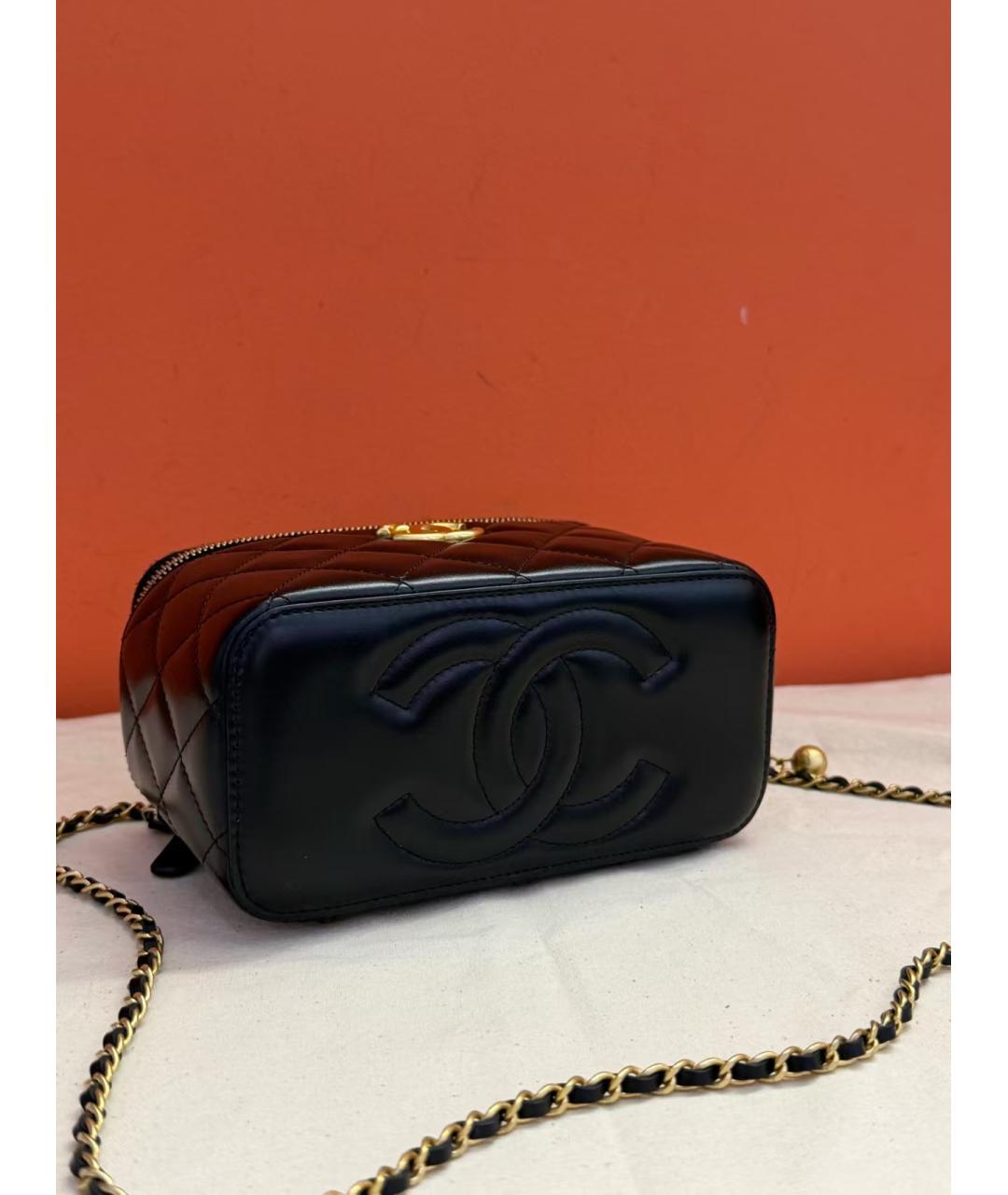 CHANEL Черная сумка через плечо, фото 3