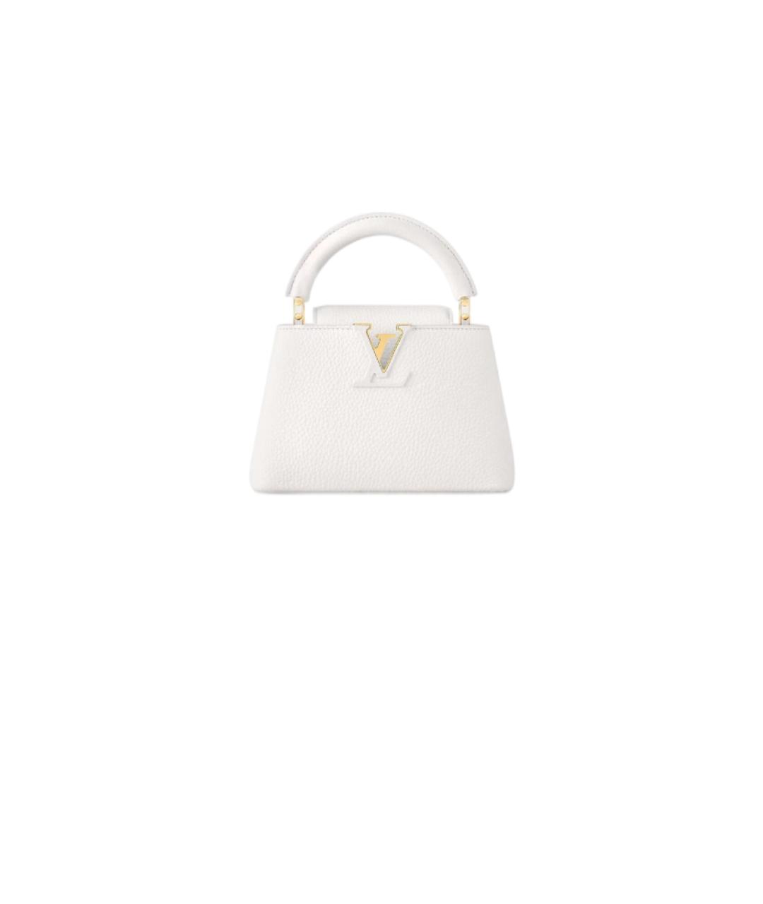 LOUIS VUITTON Белая сумка через плечо, фото 6