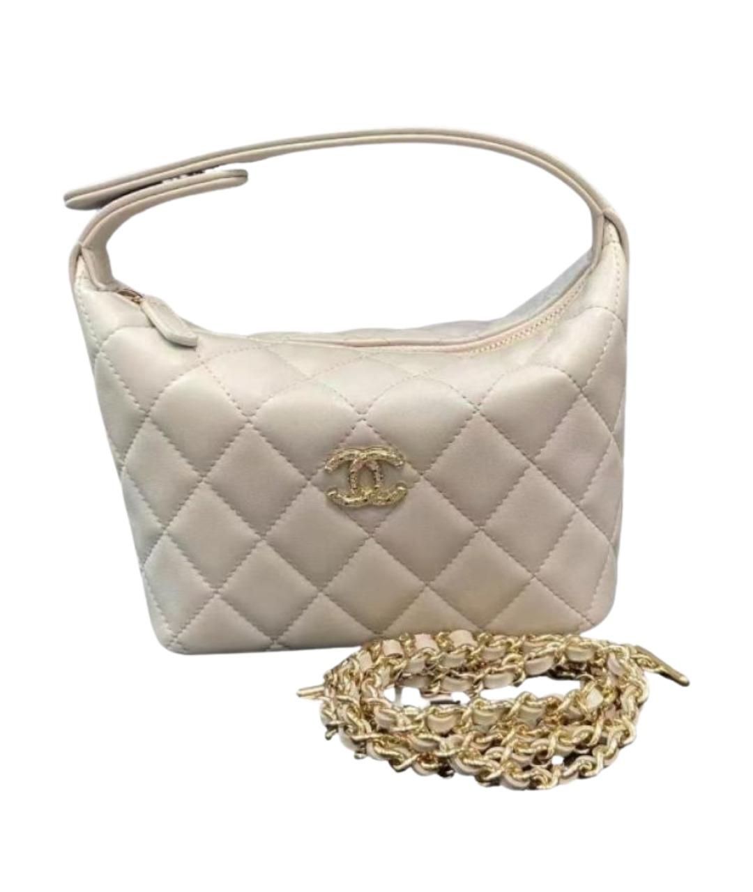 CHANEL Белая сумка через плечо, фото 1