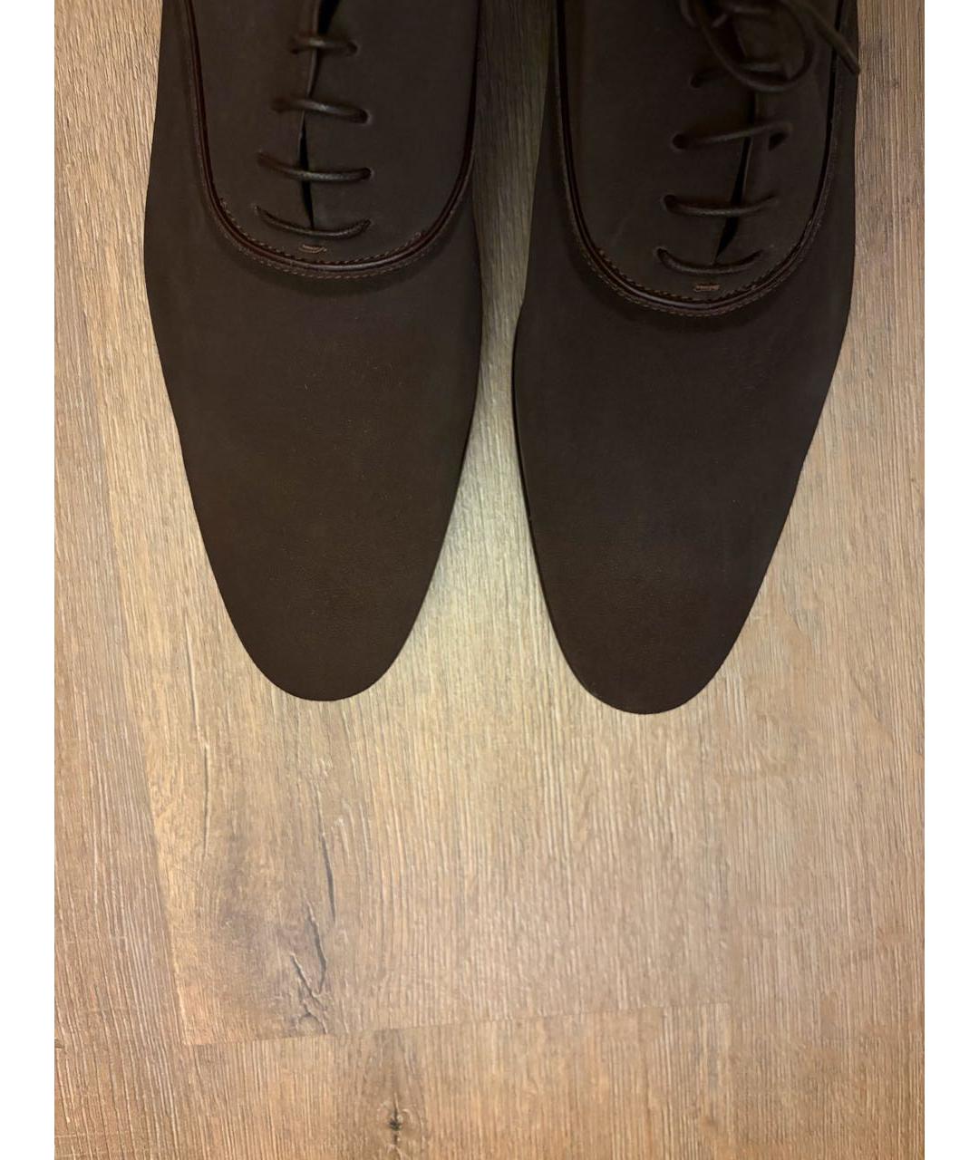 GIVENCHY Коричневые замшевые туфли, фото 3
