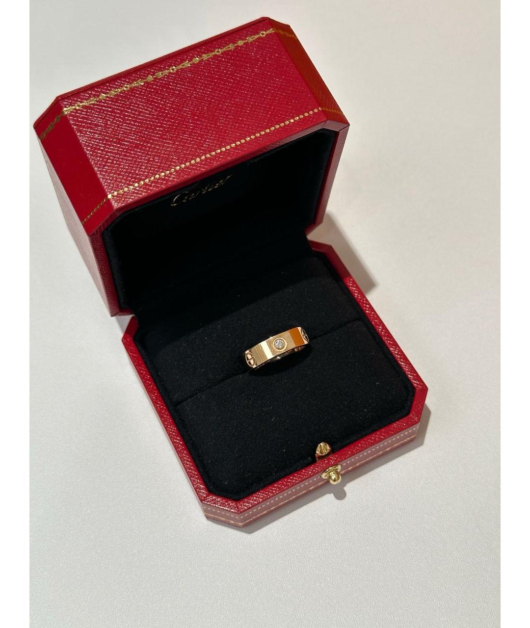 CARTIER Золотое кольцо из розового золота, фото 3