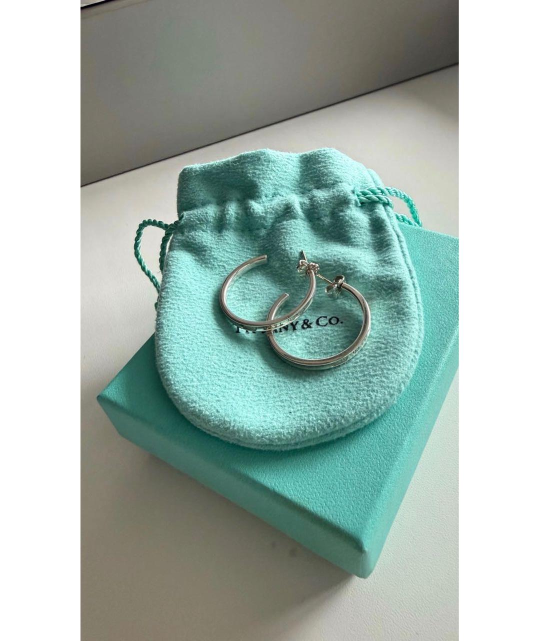 TIFFANY&CO Серебряные серебряные серьги, фото 2