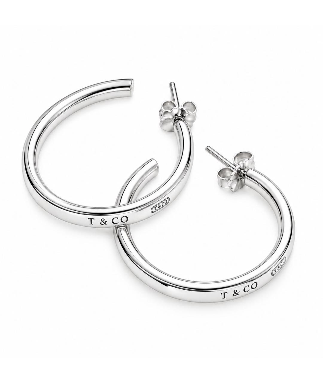 TIFFANY&CO Серебряные серебряные серьги, фото 6