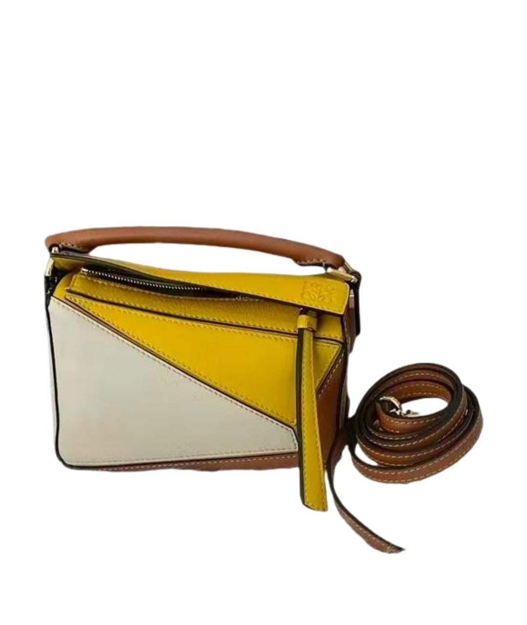 LOEWE Мульти кожаная сумка с короткими ручками, фото 1