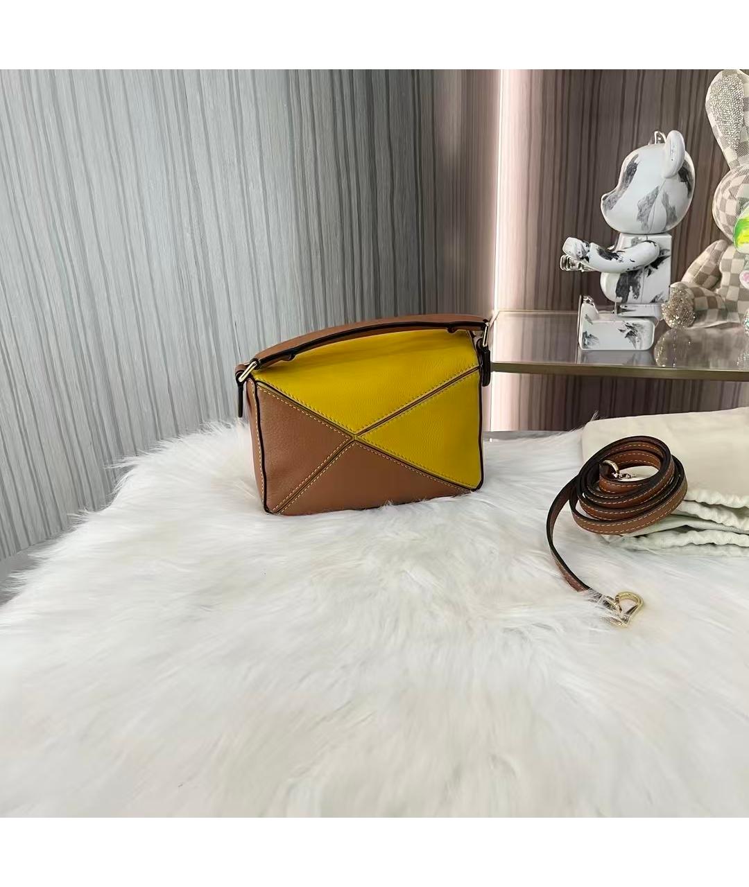 LOEWE Мульти кожаная сумка с короткими ручками, фото 3