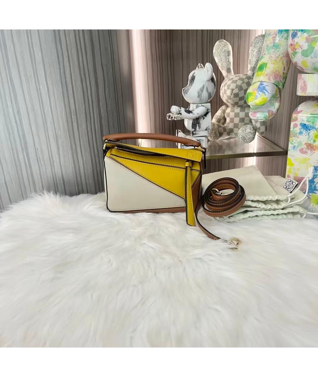LOEWE Мульти кожаная сумка с короткими ручками, фото 2