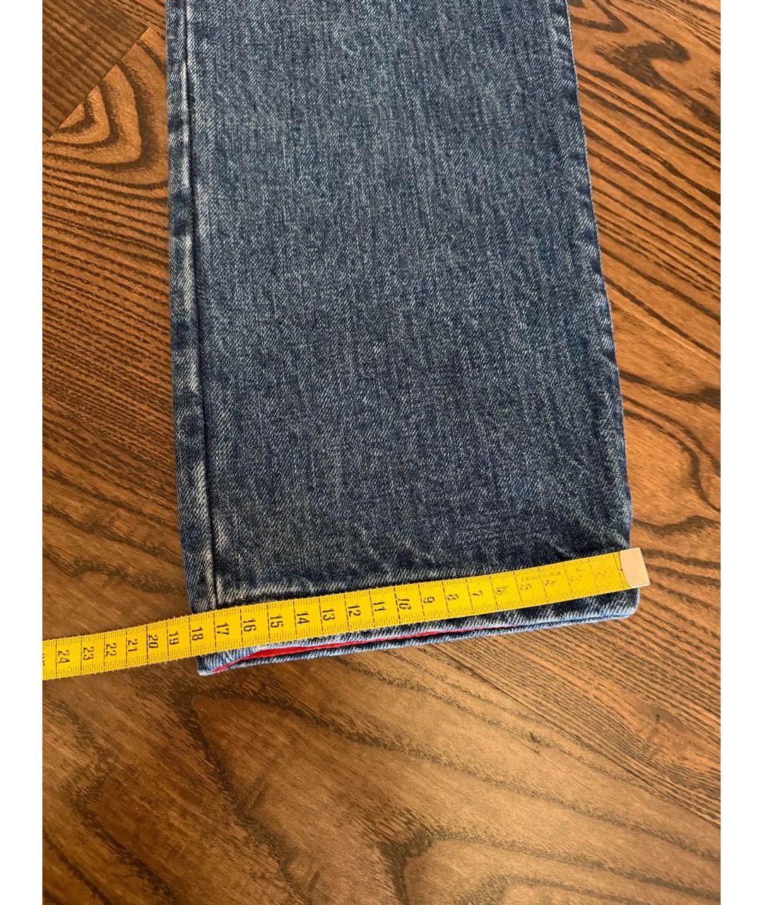 KITON Синие хлопковые джинсы скинни, фото 5