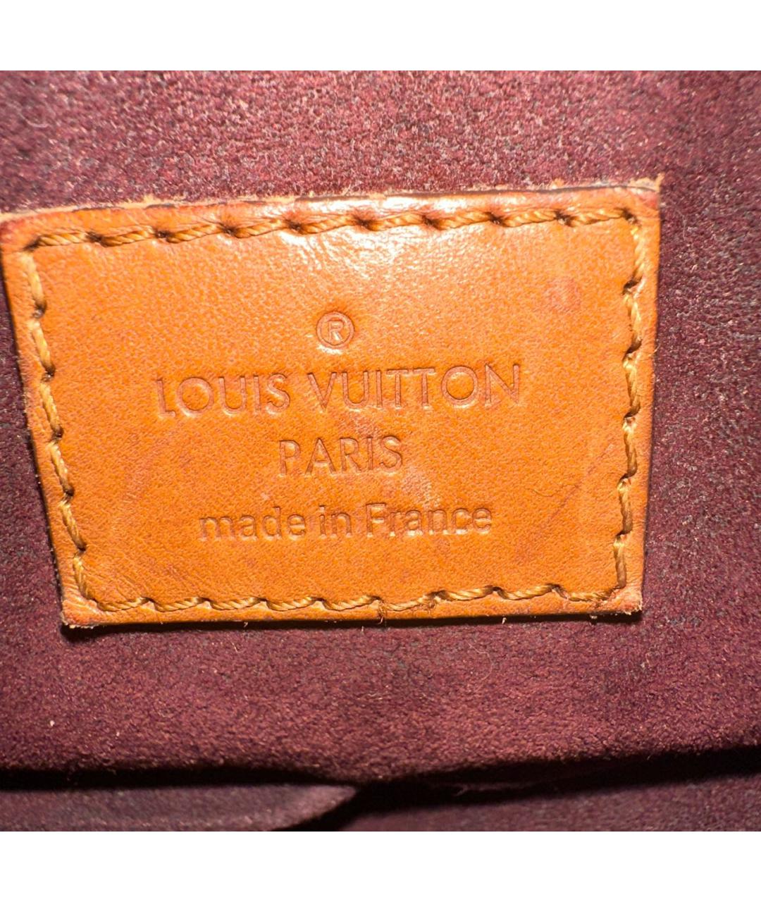 LOUIS VUITTON Коричневая сумка через плечо из канвы, фото 3