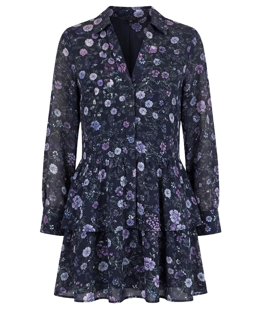 THE KOOPLES Мульти хлопковое повседневное платье, фото 1