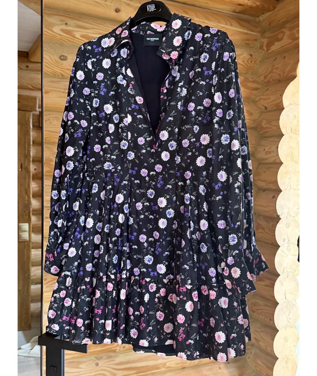 THE KOOPLES Мульти хлопковое повседневное платье, фото 5