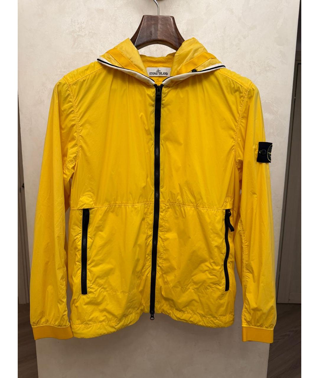 STONE ISLAND Желтая куртка, фото 6