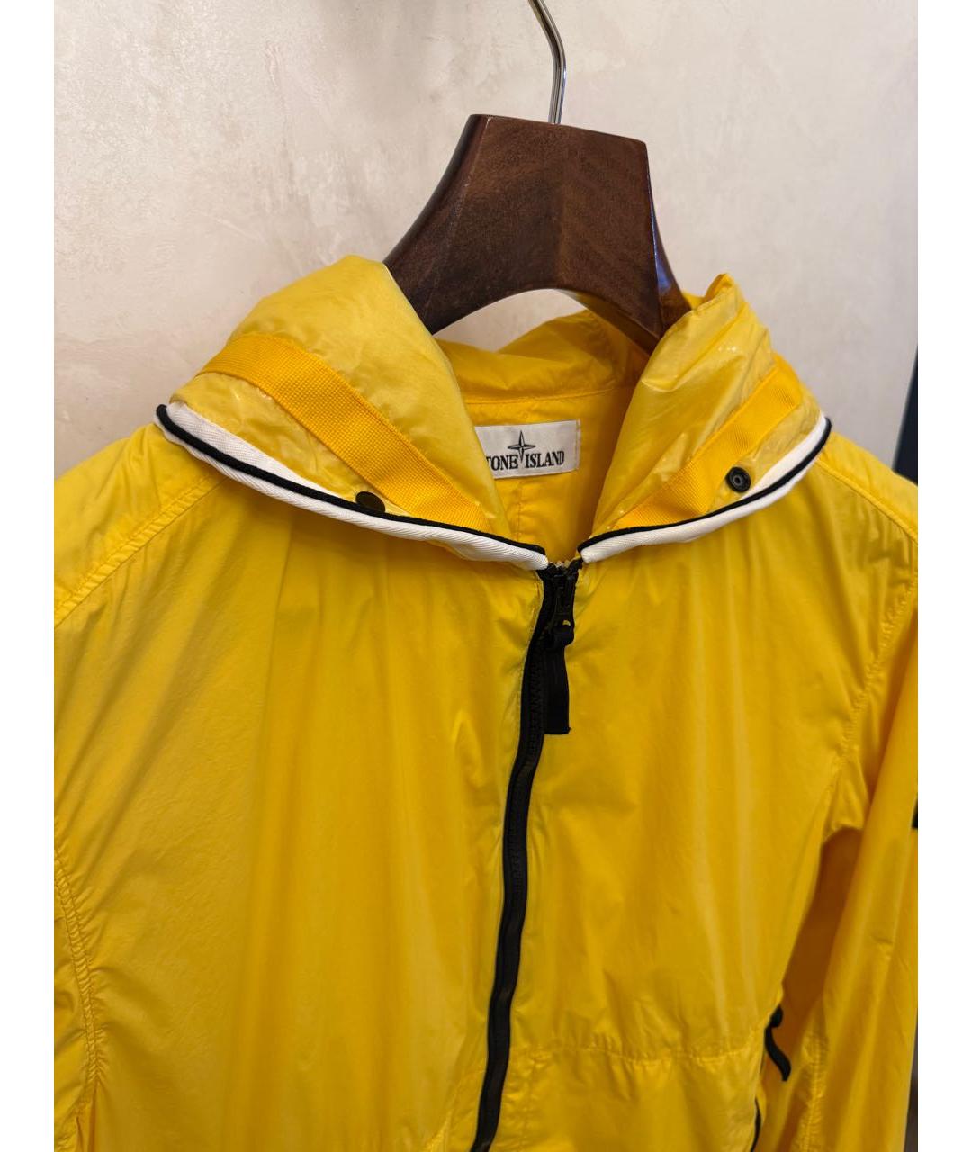 STONE ISLAND Желтая куртка, фото 3