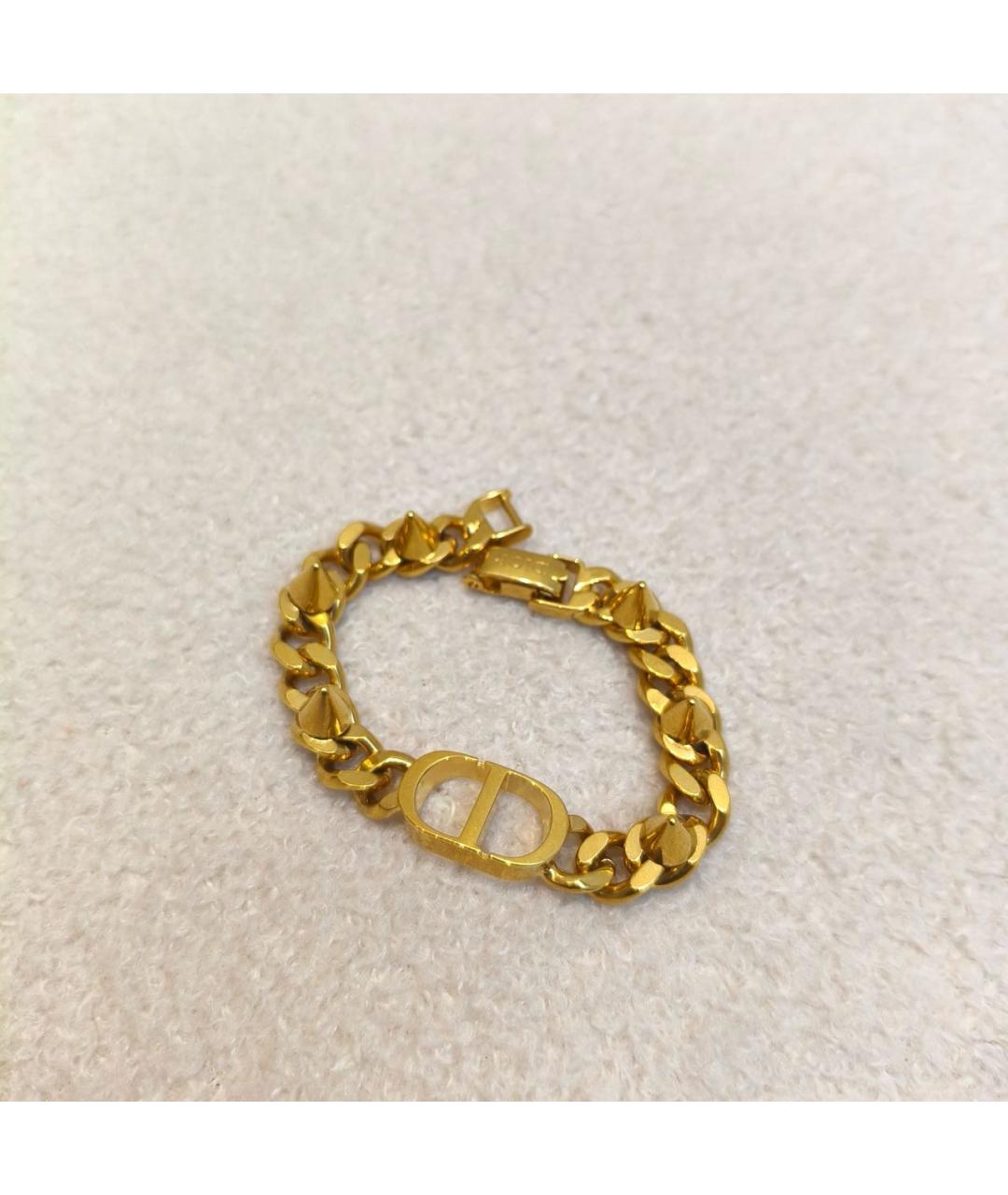 CHRISTIAN DIOR Золотой браслет, фото 3