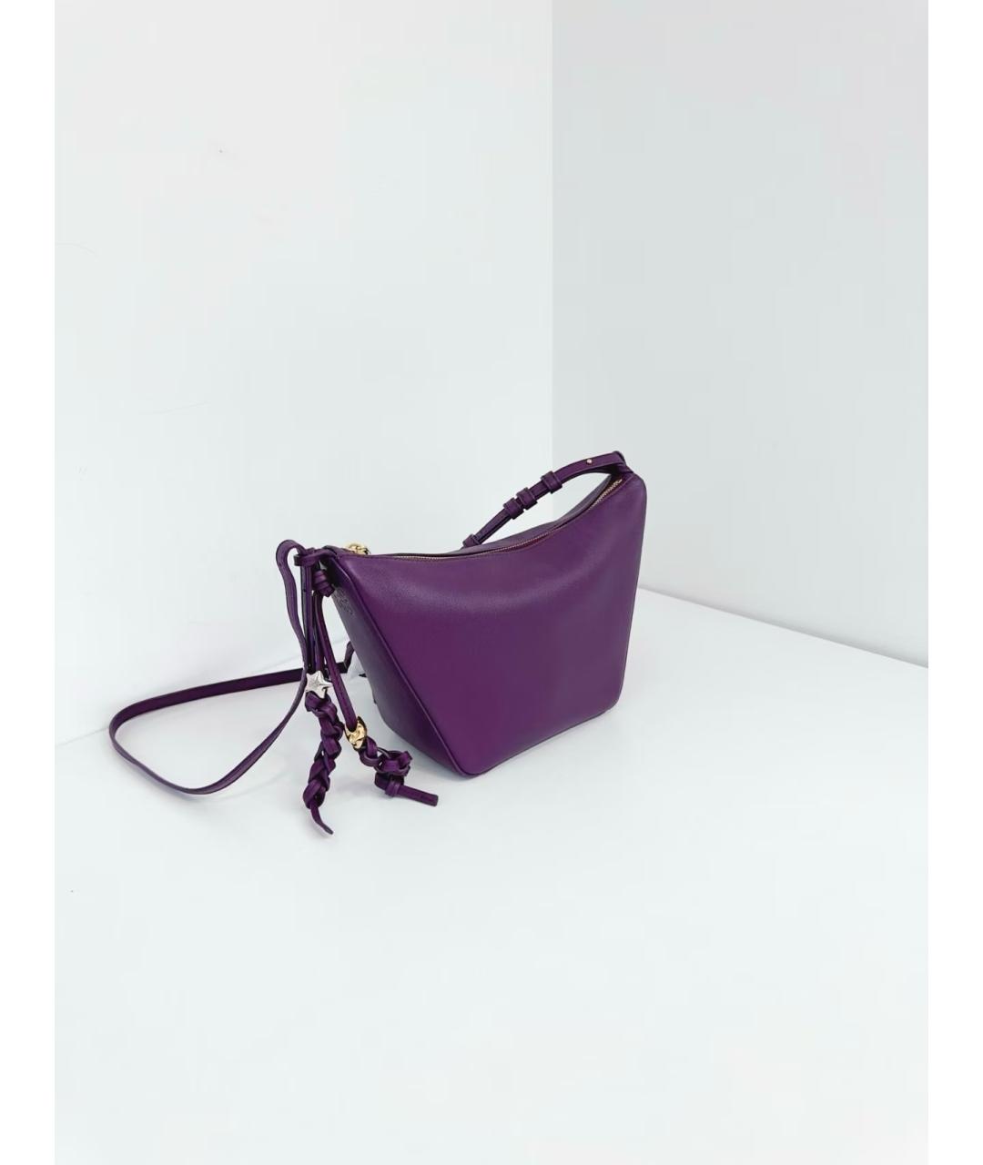 LOEWE Фиолетовая сумка через плечо, фото 3