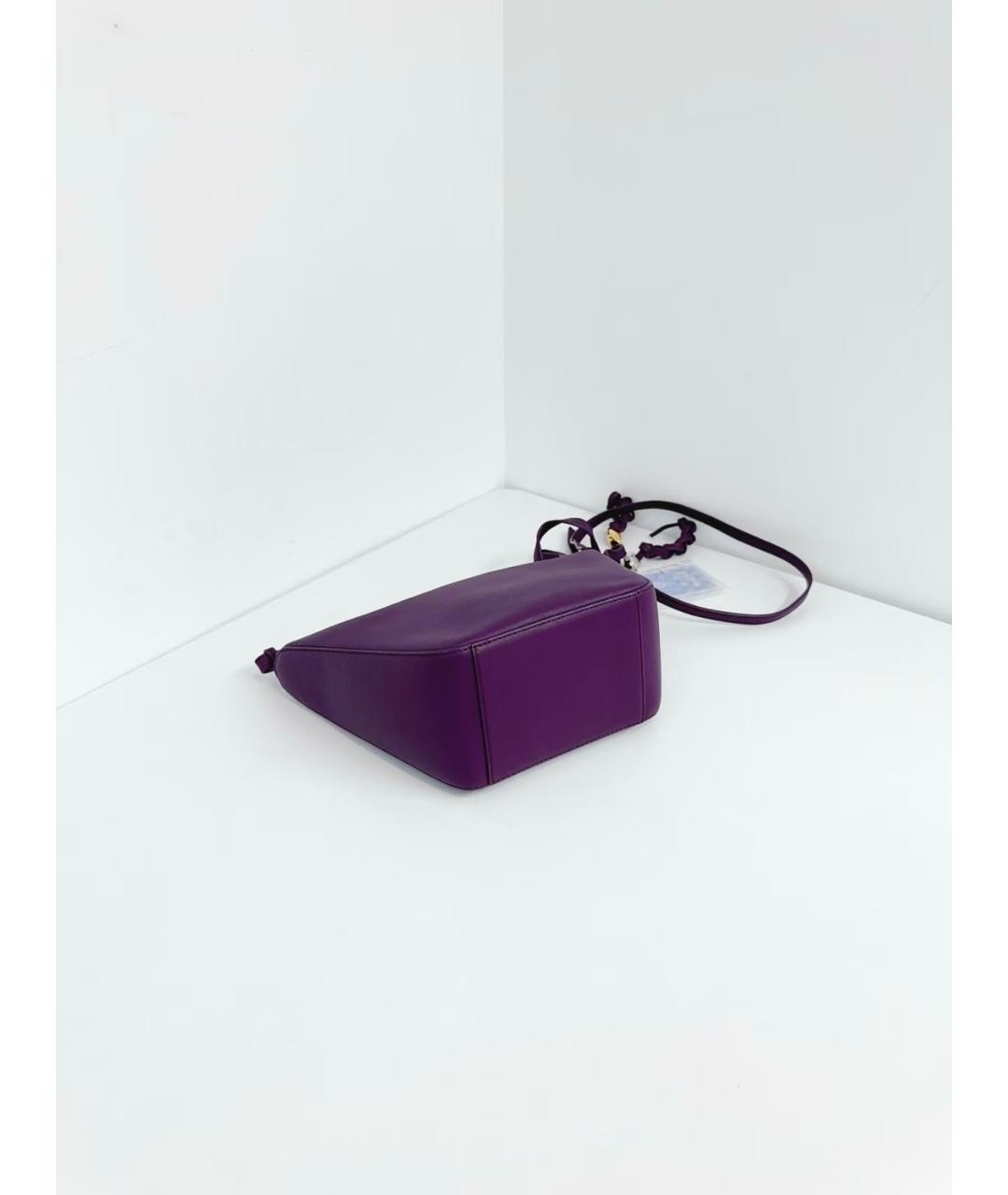 LOEWE Фиолетовая сумка через плечо, фото 4