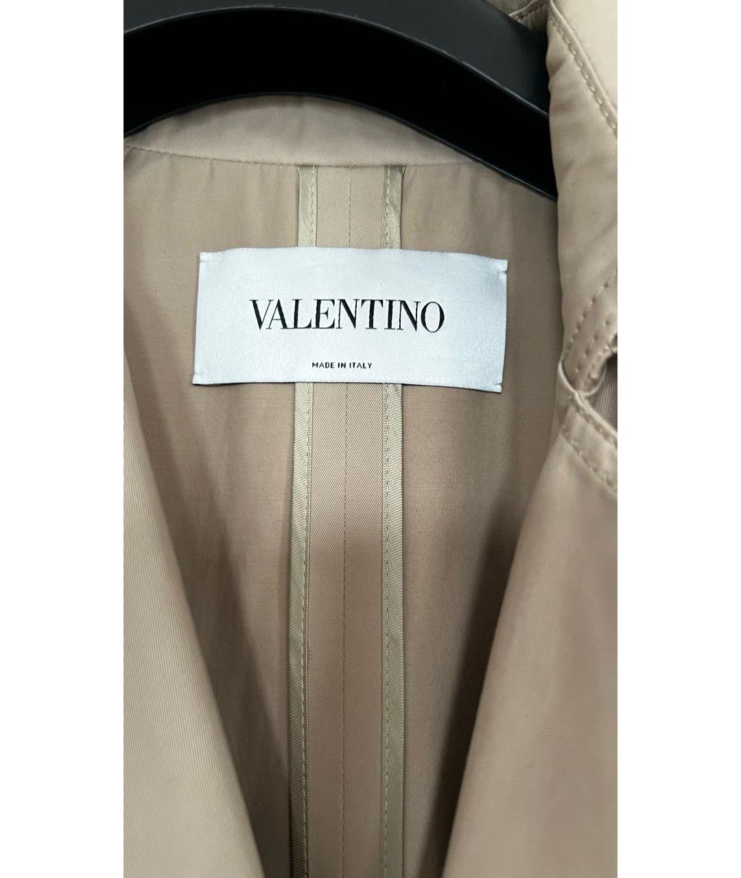 VALENTINO Бежевый тренч/плащ, фото 3