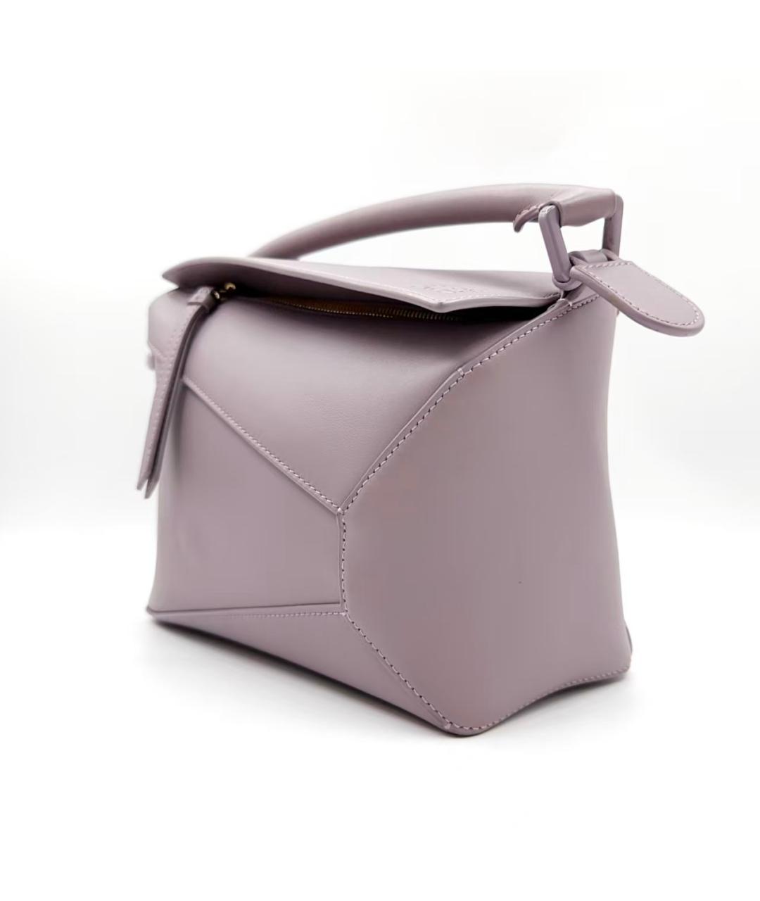 LOEWE Фиолетовая кожаная сумка через плечо, фото 3