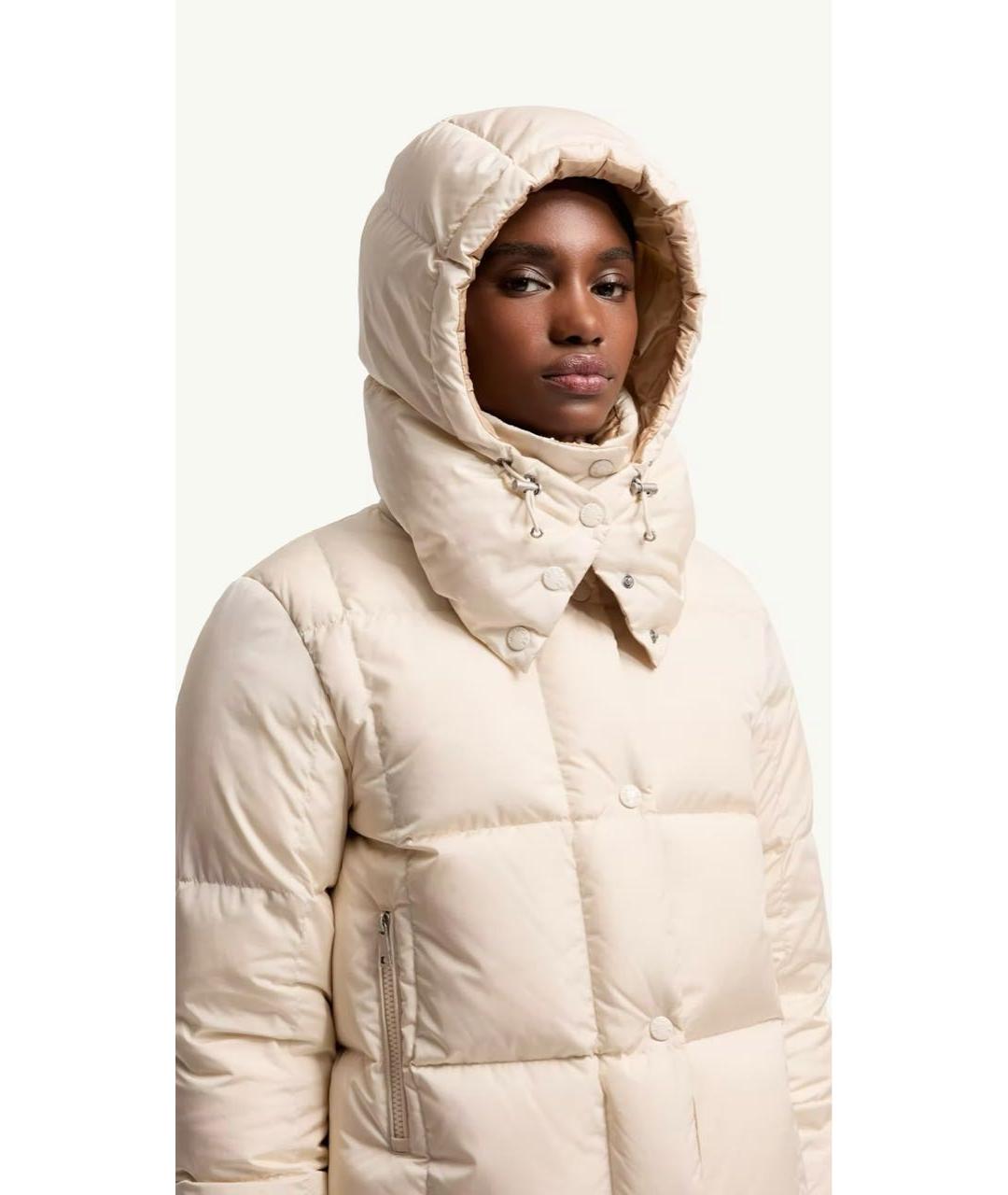 MONCLER Бежевая куртка, фото 4
