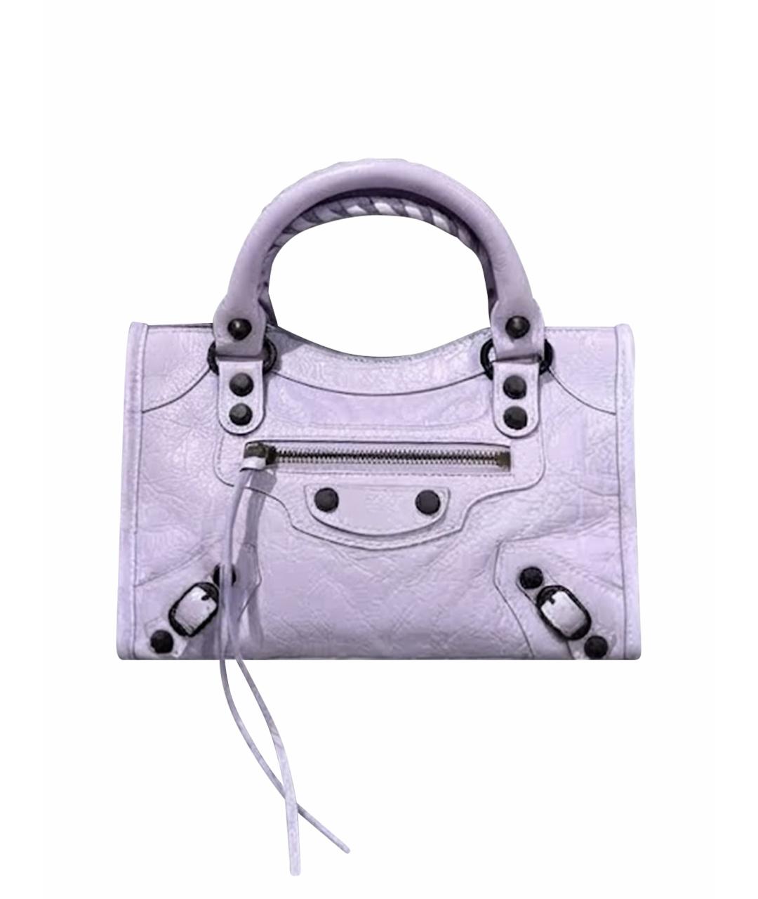 BALENCIAGA Фиолетовая сумка через плечо, фото 1