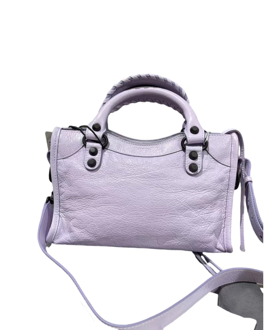 BALENCIAGA Фиолетовая сумка через плечо, фото 2