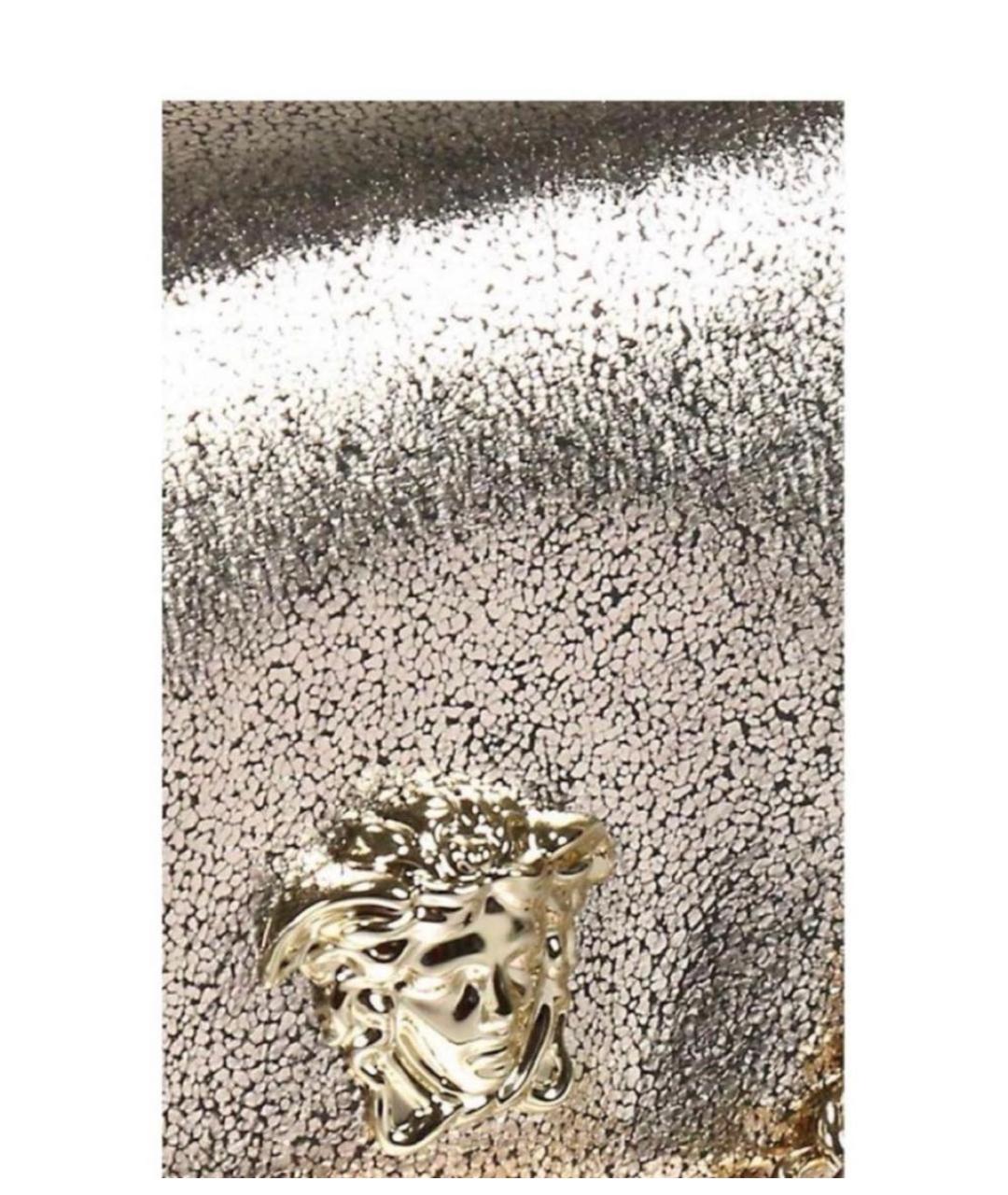 VERSACE Золотая сумка с короткими ручками, фото 7