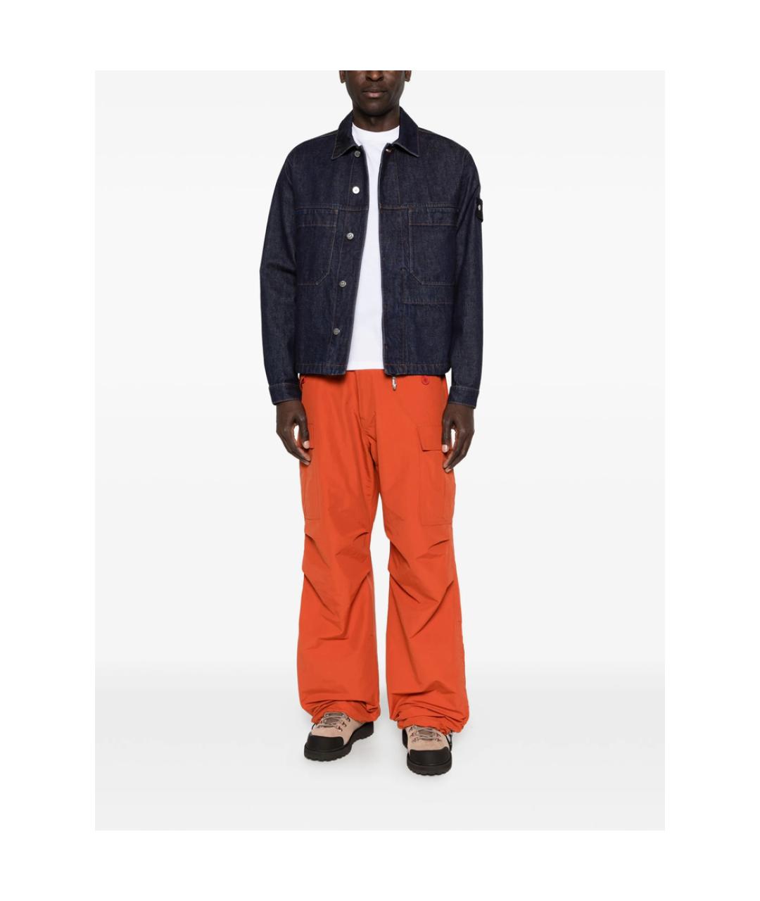 STONE ISLAND Синяя хлопковая куртка, фото 5
